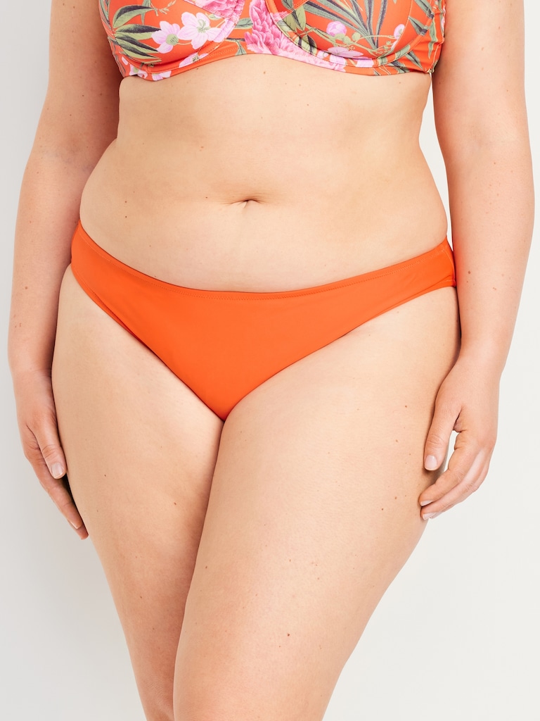 Low-Rise Classic Bikini Swim Bottoms