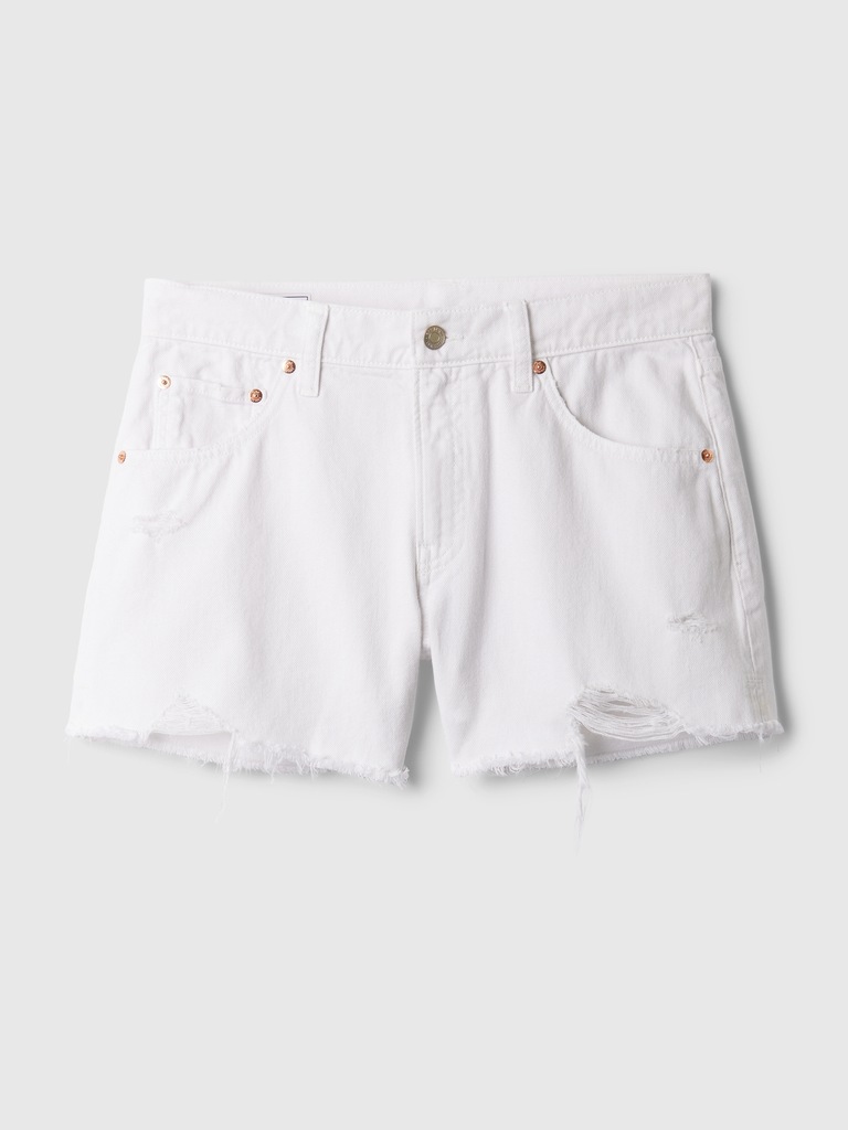 4" Low Rise Stride Denim Shorts