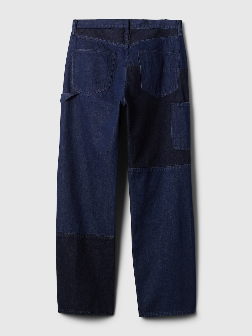 '90s Loose Patchwork Jeans