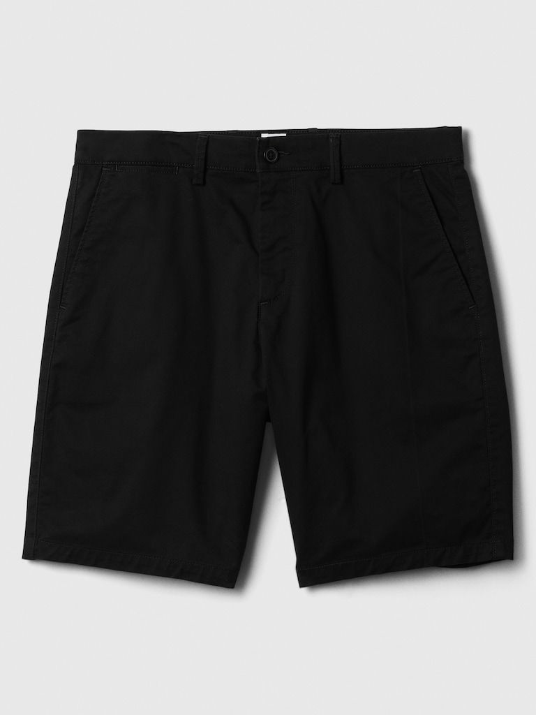 9" Essential Khaki Shorts