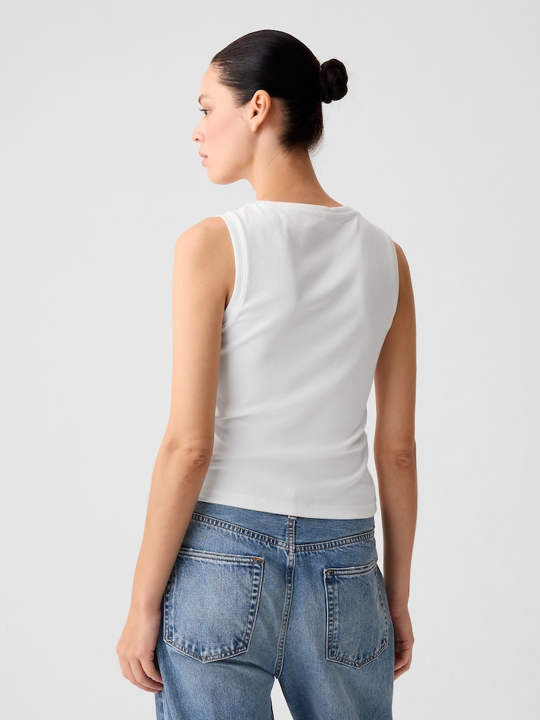 Modern Shell Tank Top