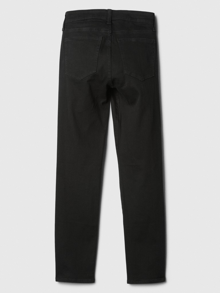 Mid Rise Classic Straight Jeans