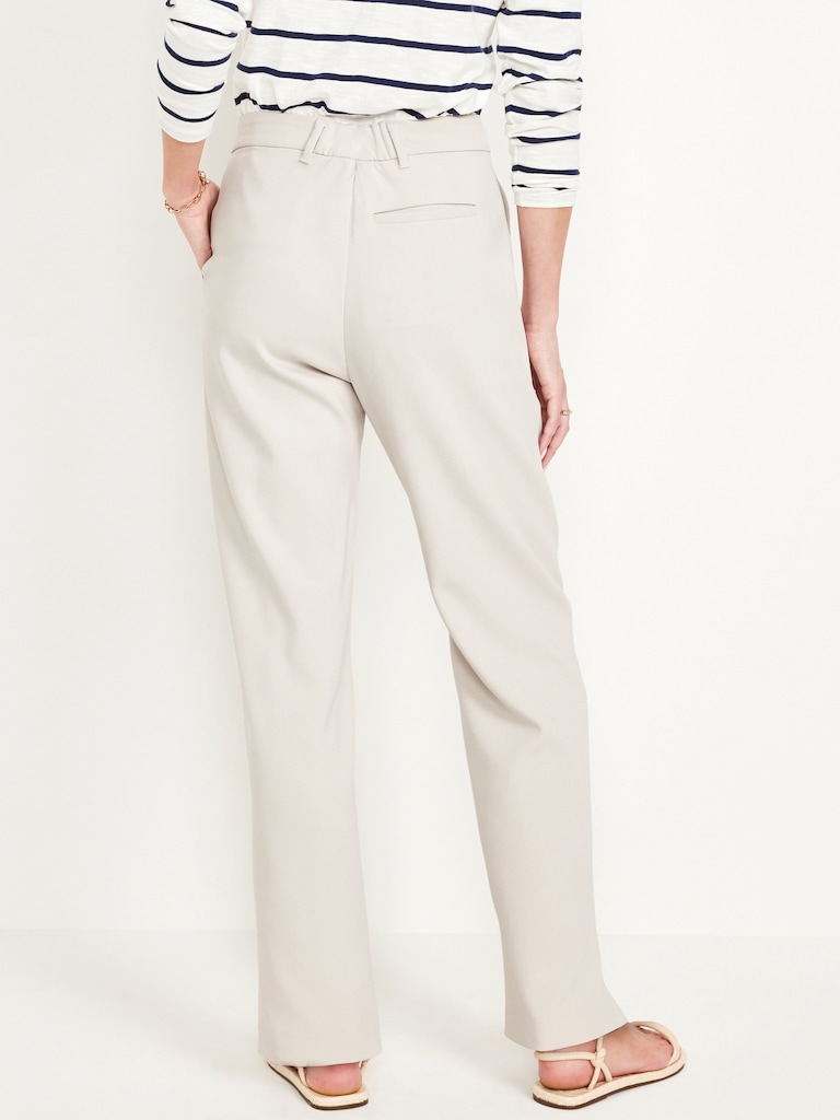 Extra High-Waisted Relaxed Slim Taylor Pants
