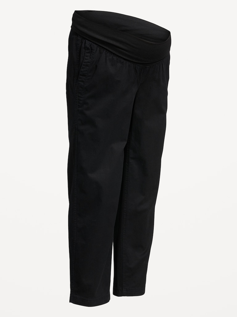 Maternity Rollover-Waist OGC Chino Pants