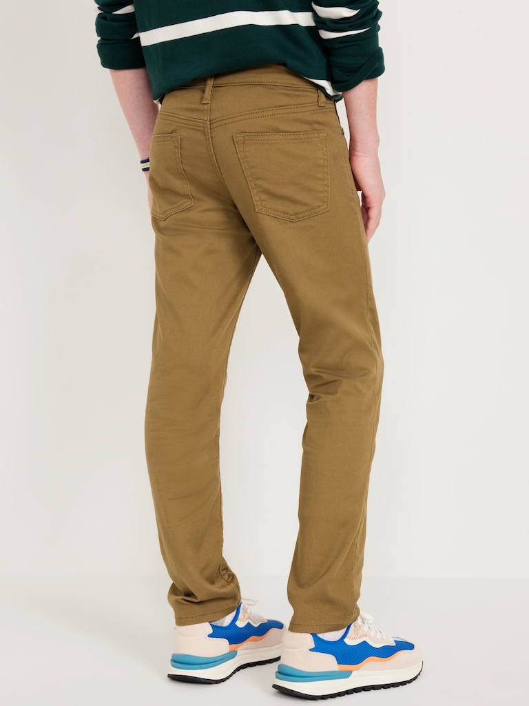 Slim 360° Stretch Five-Pocket Pants for Boys
