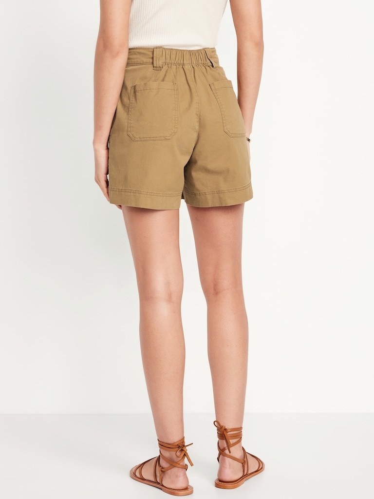 High-Waisted OGC Chino Shorts -- 5-inch inseam
