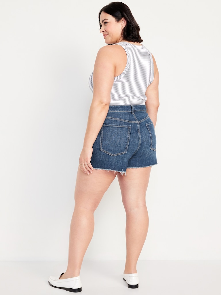 High-Waisted OG Jean Shorts -- 3-inch inseam