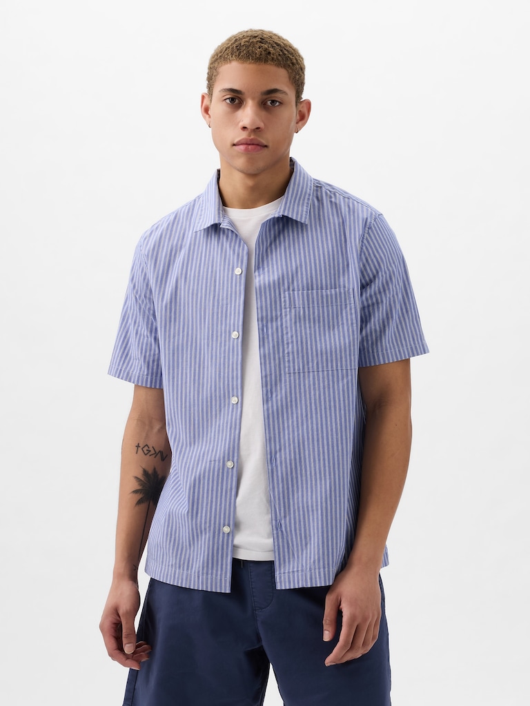 Resort Poplin Shirt in Standard Fit