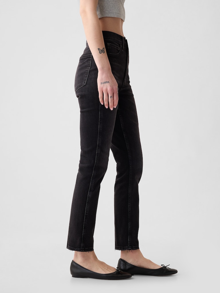 High Rise Vintage Slim Jeans