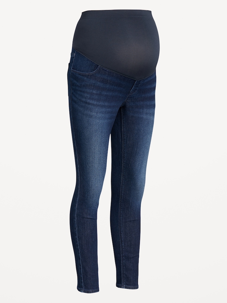 Maternity Full-Panel Wow Skinny Jeans