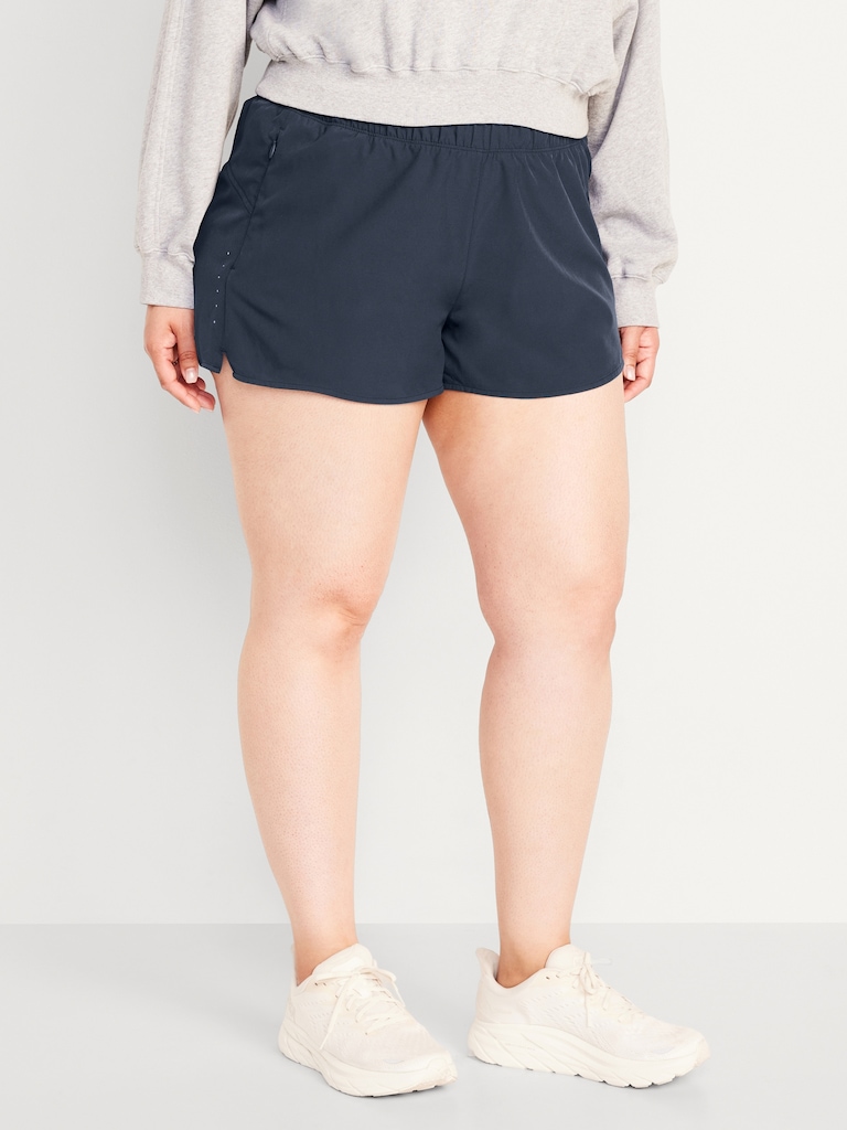 Mid-Rise StretchTech Run Shorts -- 3-inch inseam