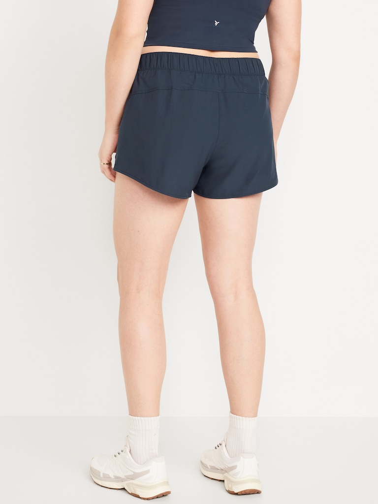 Mid-Rise StretchTech Run Shorts -- 3-inch inseam