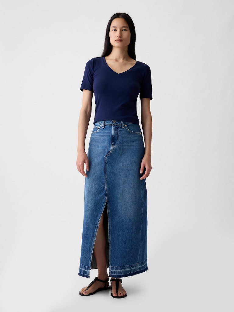 Modern V-Neck T-Shirt