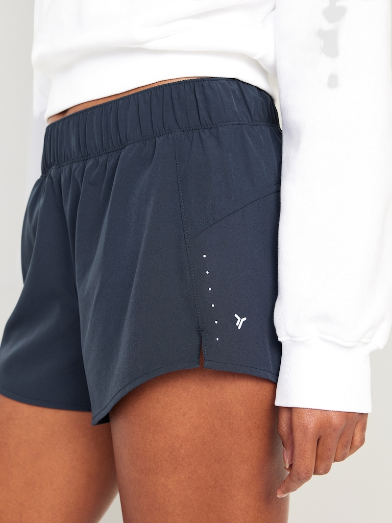 Mid-Rise StretchTech Run Shorts -- 3-inch inseam