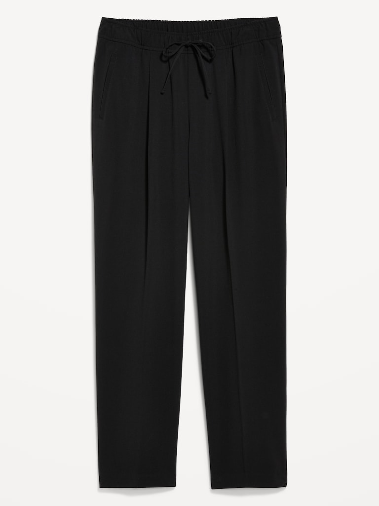 High-Waisted Billie Straight Ankle Trouser