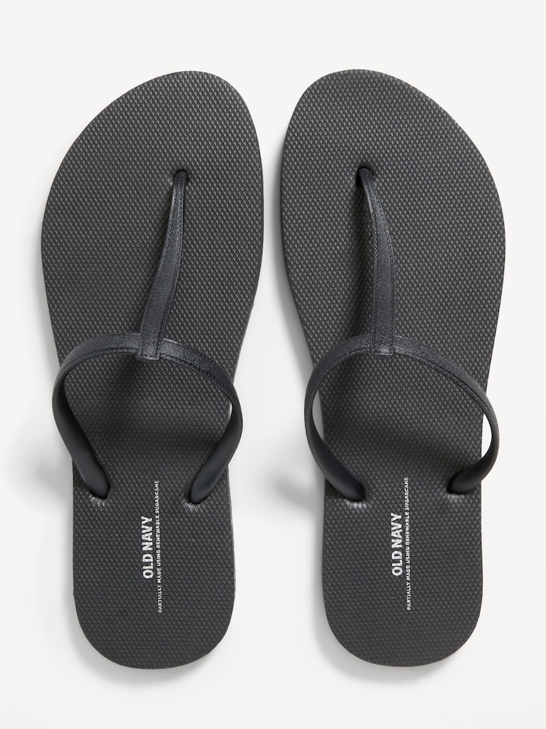 T-Strap Sandals (Partially Plant-Based)