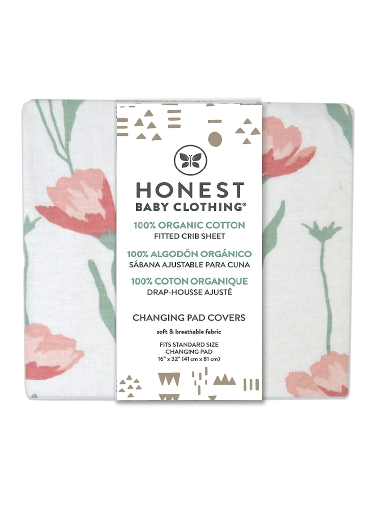 Honest Baby Clothing Organic Cotton Changing Pad Cover