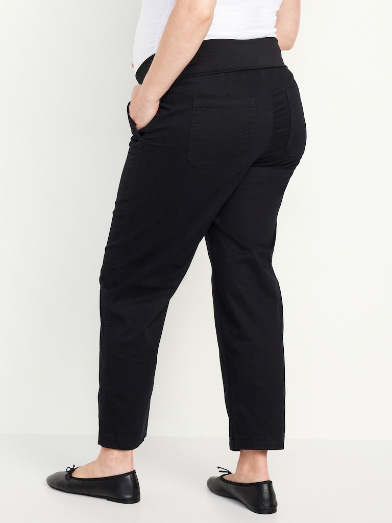Maternity Rollover-Waist OGC Chino Pants