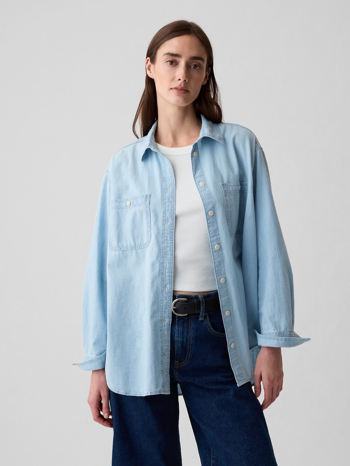 Denim Big Shirt