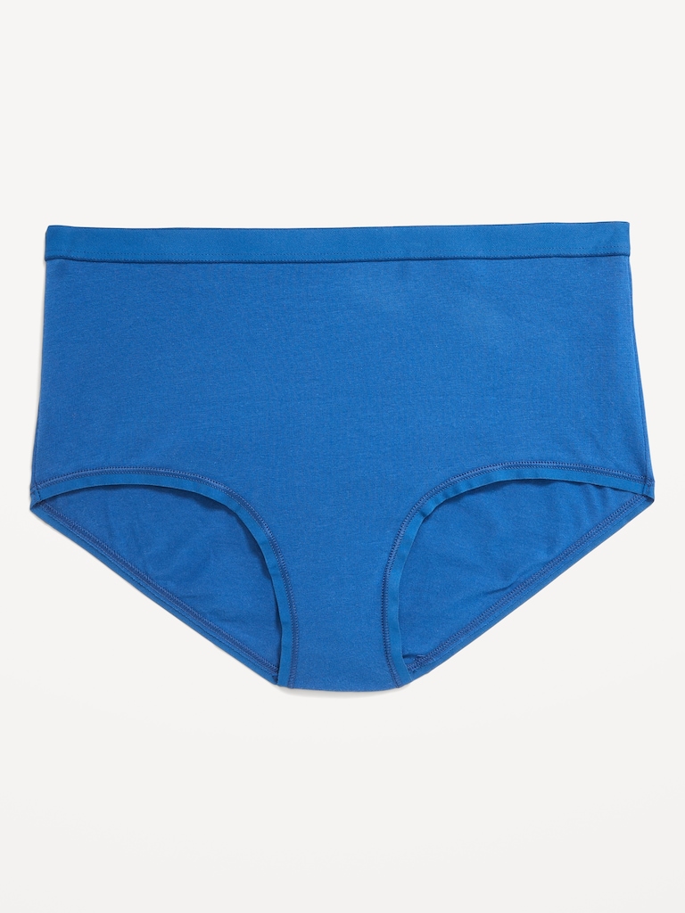 High-Waisted Everyday Brief Cotton Underwear