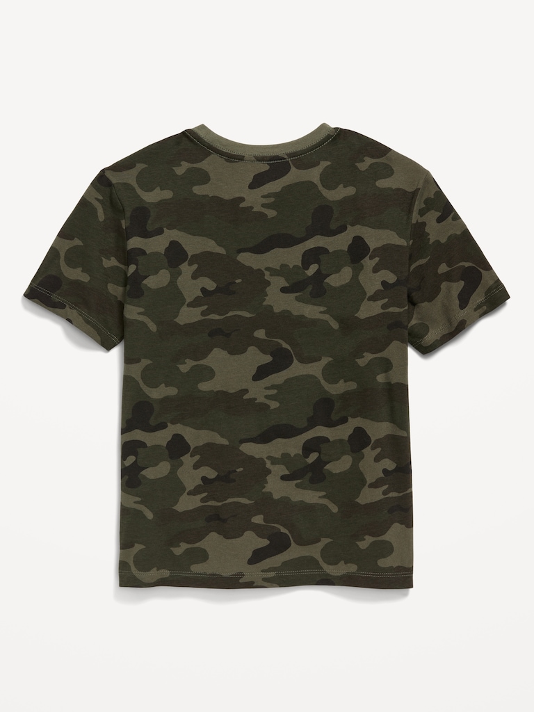 Short-Sleeve Logo-Graphic T-Shirt for Boys