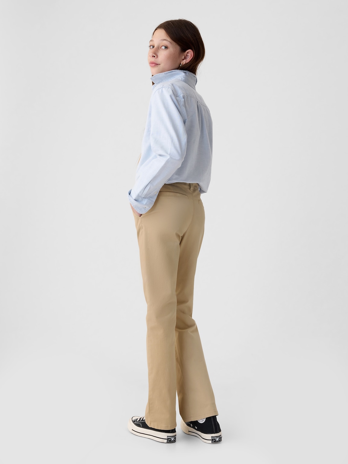 Kids Uniform Boot Khakis
