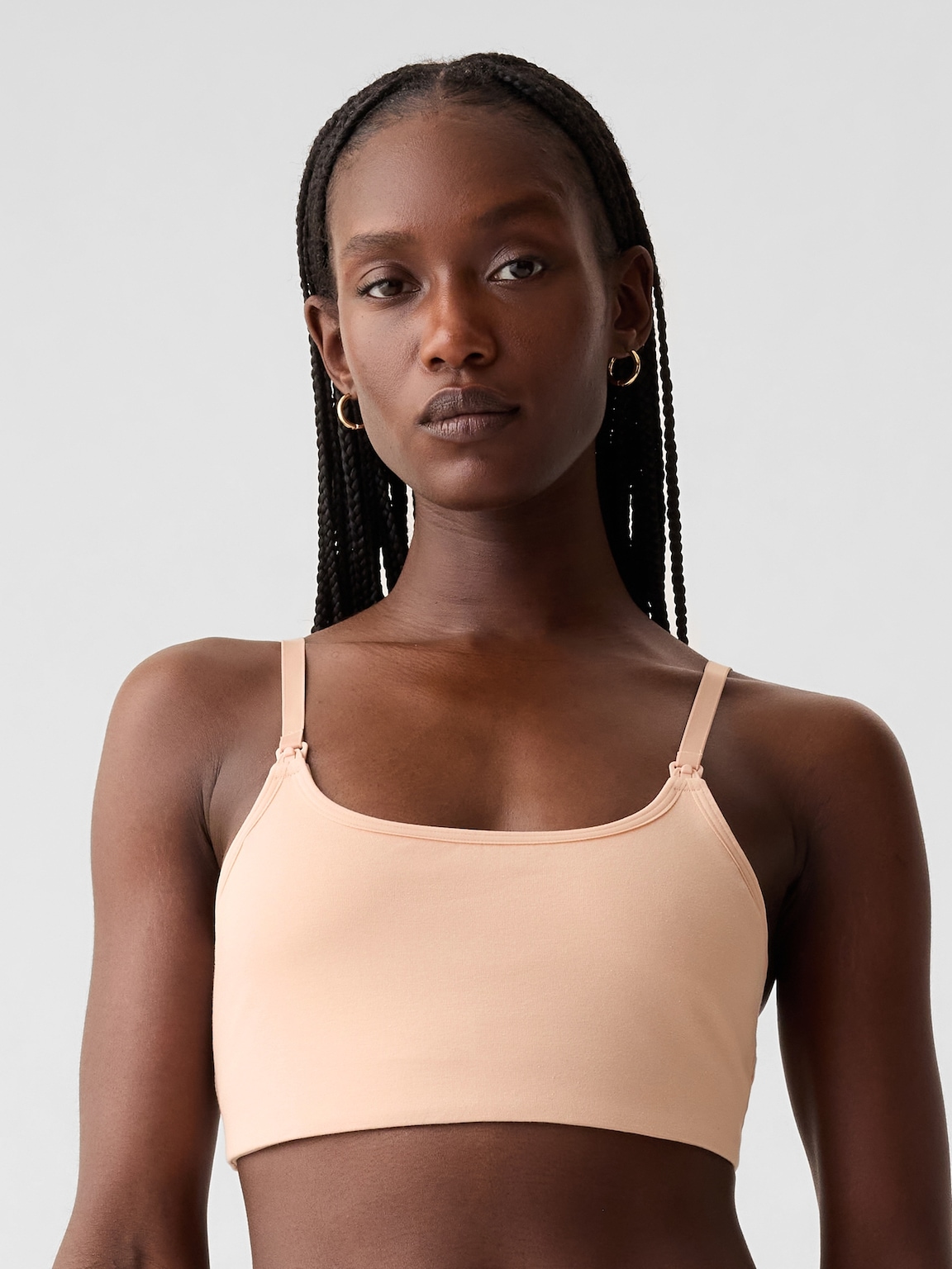 V-Neck Hardware One-Piece Swimsuit