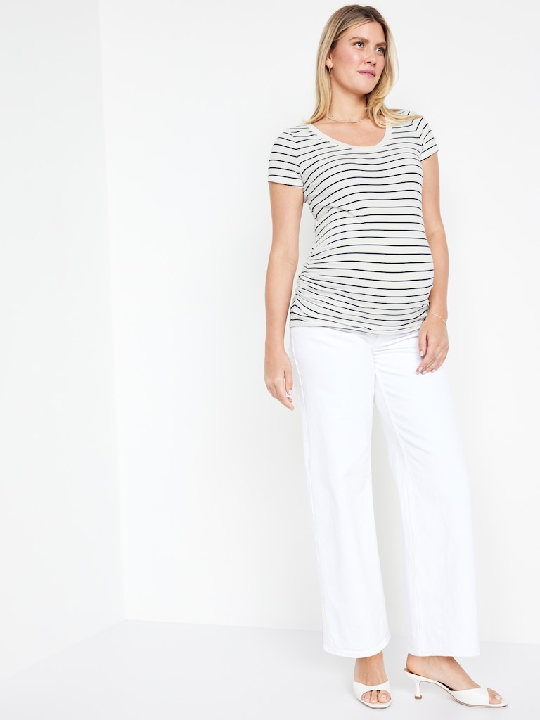 Maternity Scoop-Neck T-Shirt