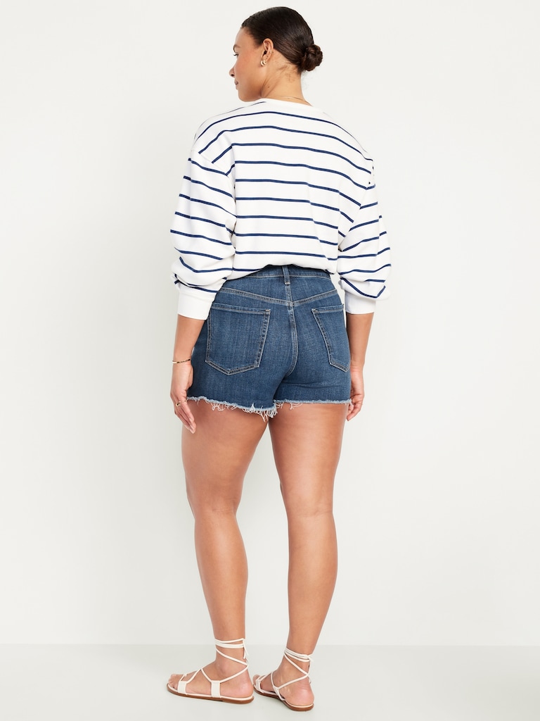 High-Waisted OG Jean Shorts -- 3-inch inseam
