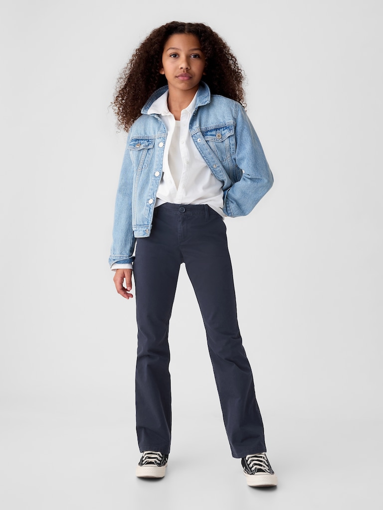 Kids Uniform Boot Khakis