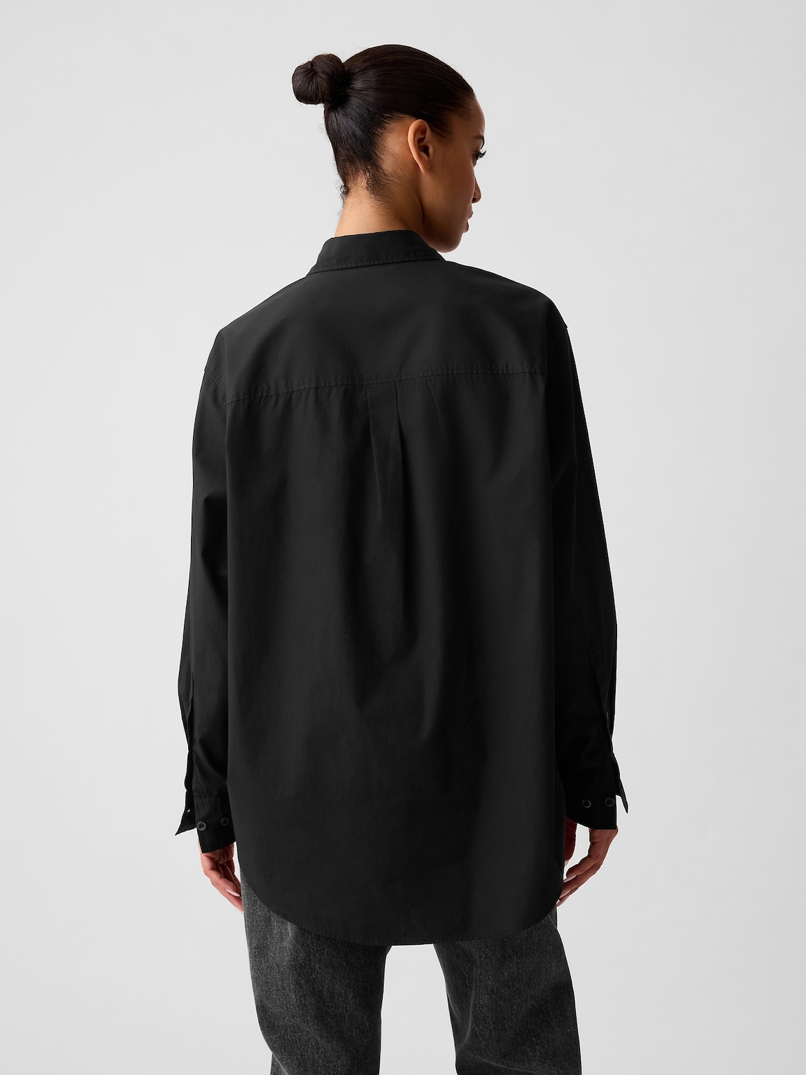 Organic Cotton Poplin Big Shirt