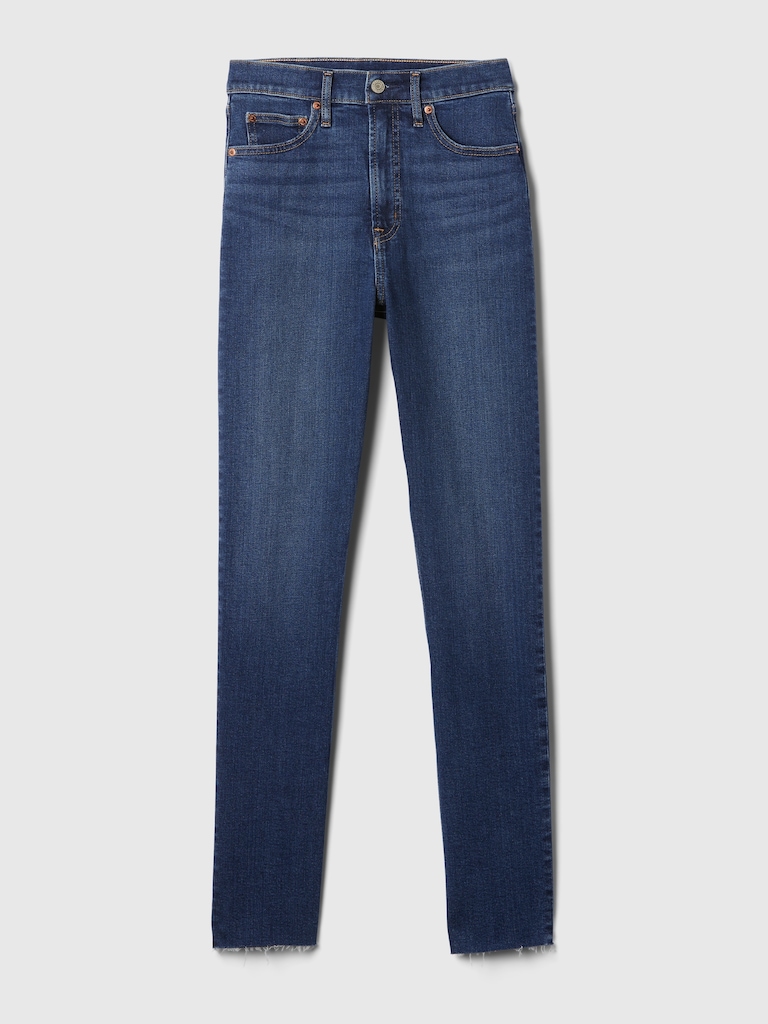 High Rise Vintage Slim Jeans