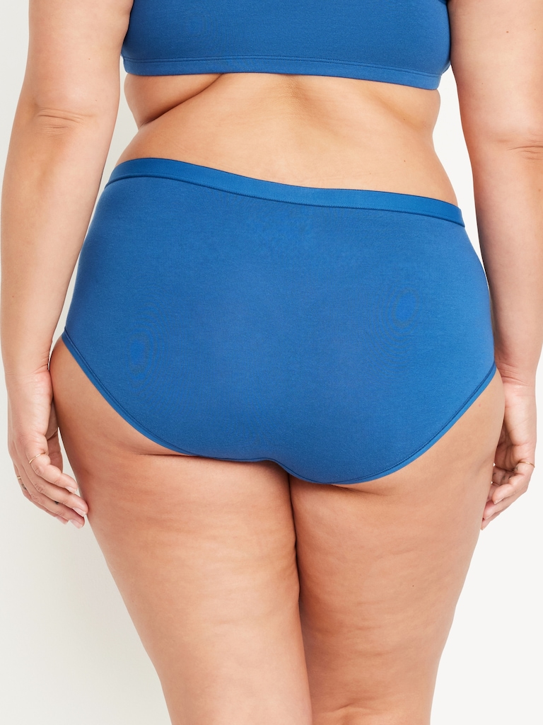 High-Waisted Everyday Brief Cotton Underwear