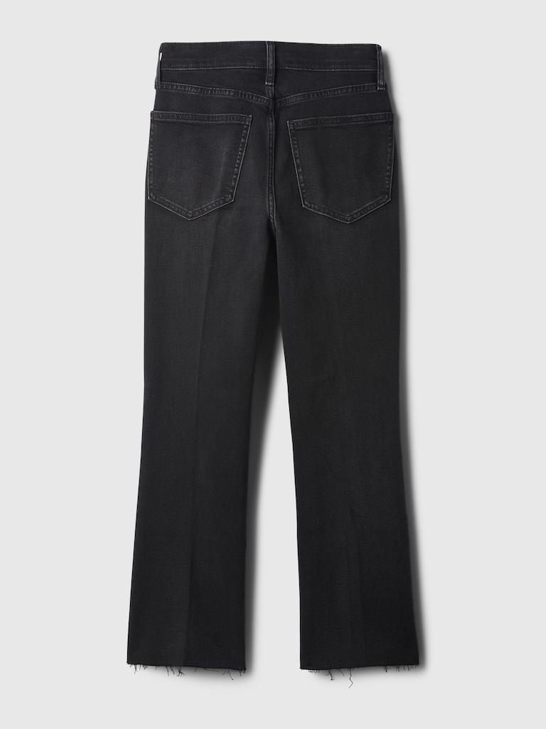 High Rise Kick Flare Jeans