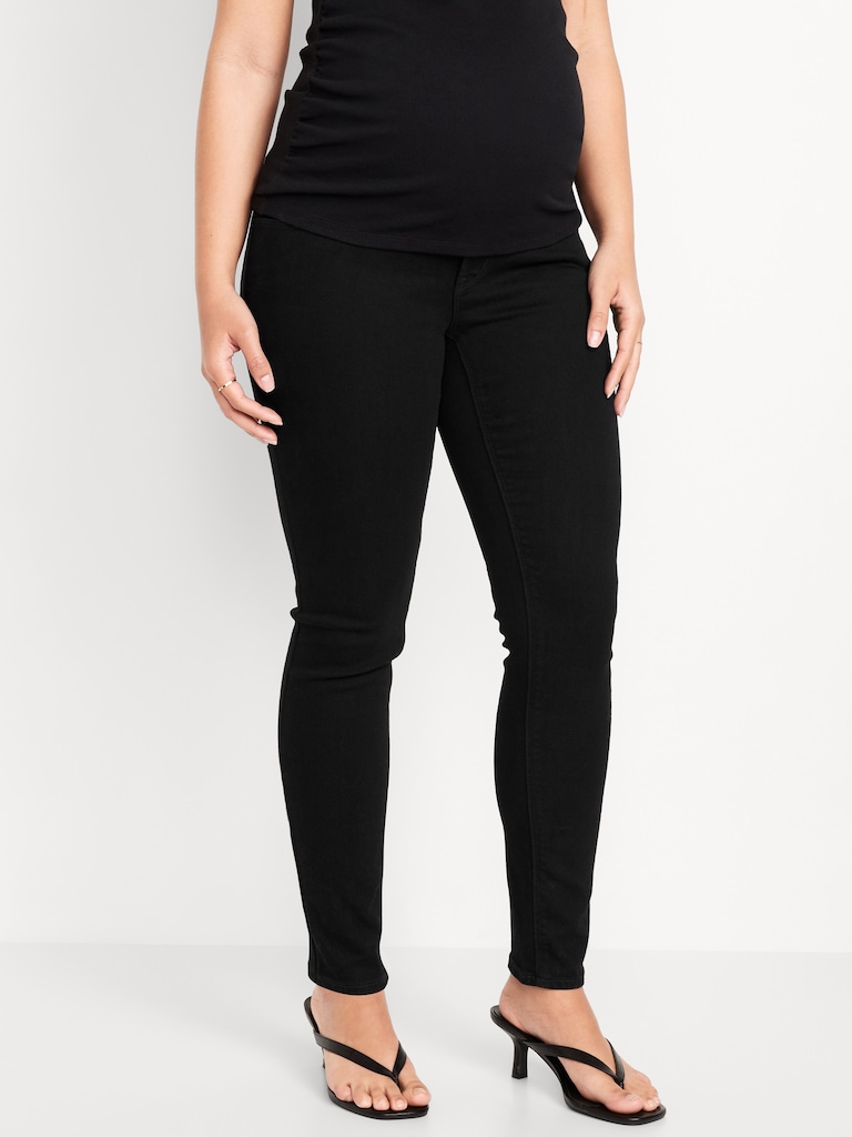 Maternity Full-Panel Wow Skinny Jeans
