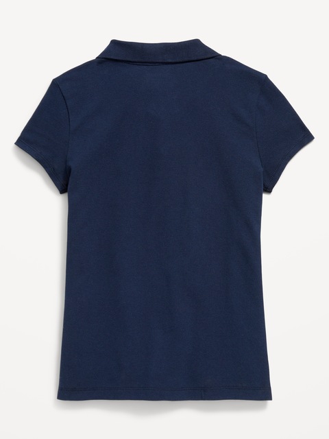 Uniform Pique Polo Shirt for Girls