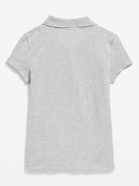 Uniform Pique Polo Shirt for Girls