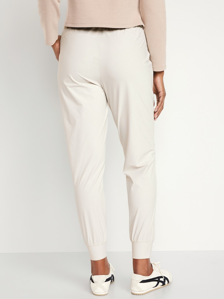 High-Waisted SleekTech Joggers