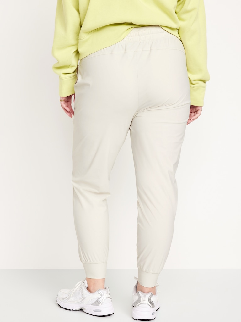 High-Waisted SleekTech Joggers