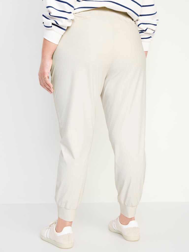 High-Waisted SleekTech Joggers