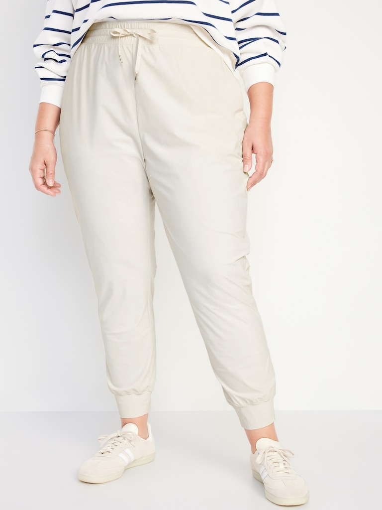 High-Waisted SleekTech Joggers