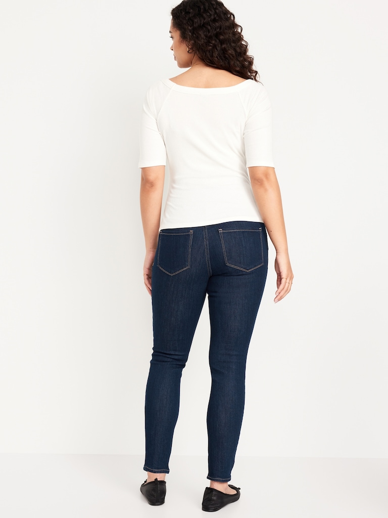 Maternity Full-Panel Wow Skinny Jeans