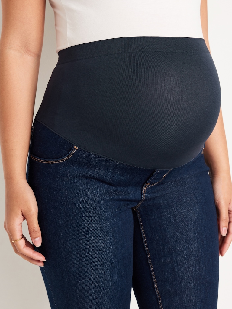 Maternity Full-Panel Wow Skinny Jeans