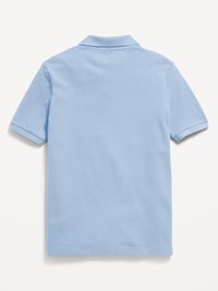 School Uniform Pique Polo Shirt for Boys