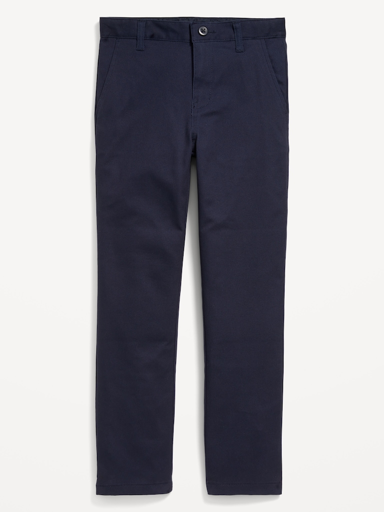 Uniform Straight Leg Pants for Boys