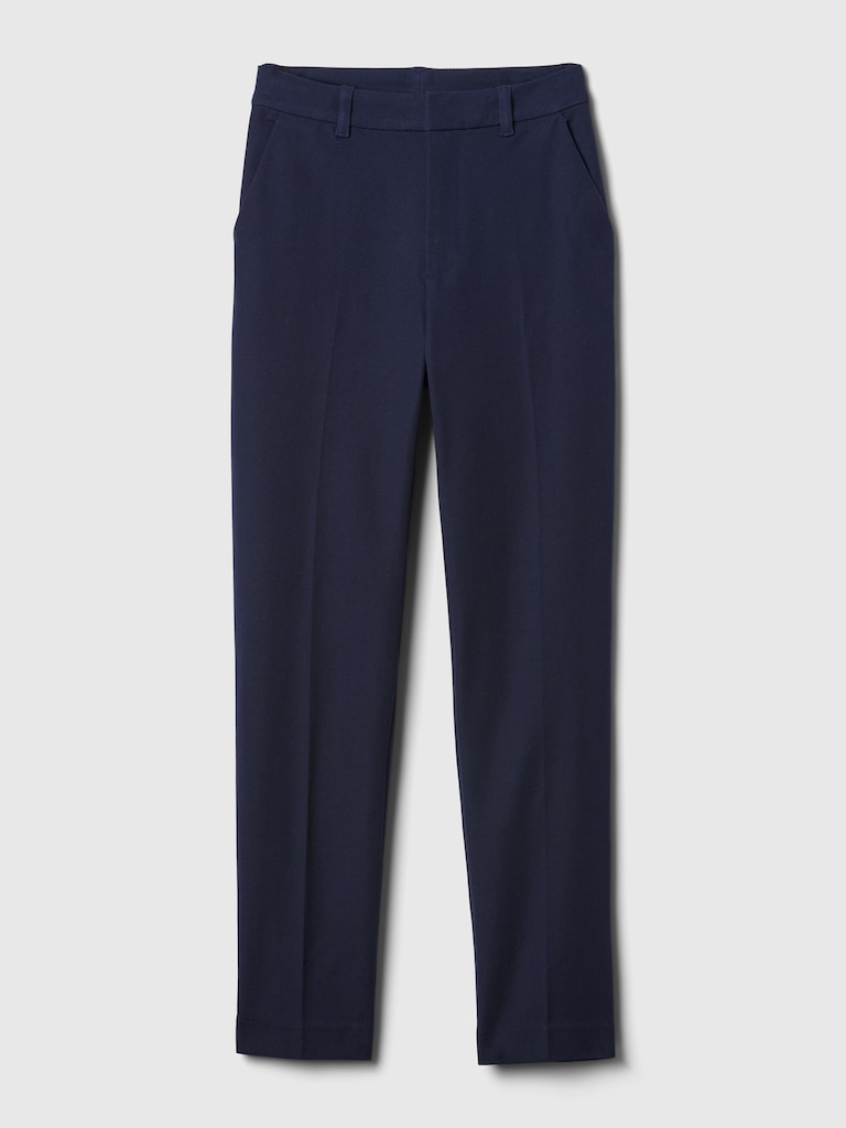 Mid Rise BiStretch Slim Ankle Pants