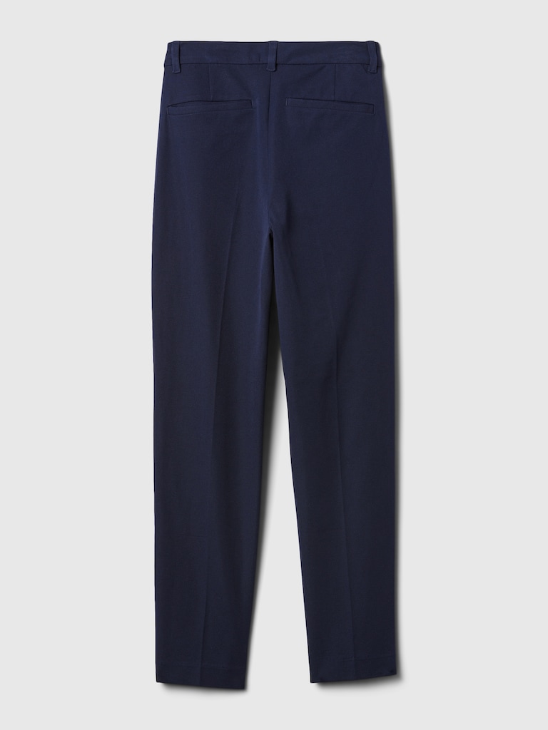 Mid Rise BiStretch Slim Ankle Pants