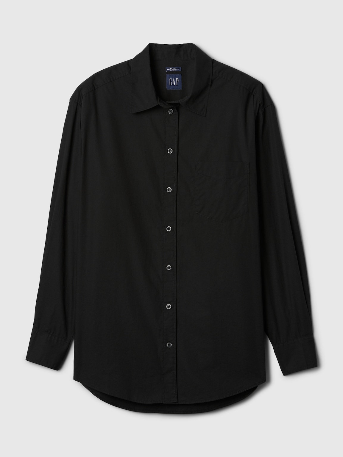 Organic Cotton Poplin Big Shirt