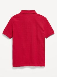 School Uniform Pique Polo Shirt for Boys