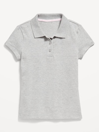 Uniform Pique Polo Shirt for Girls